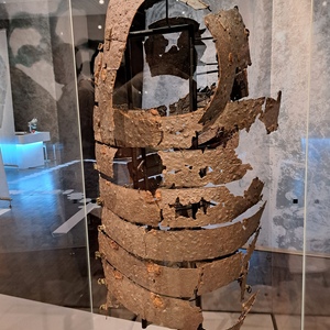 Lorica of the Kalkrize type, found in 2020, I-th century AD. View on the right.