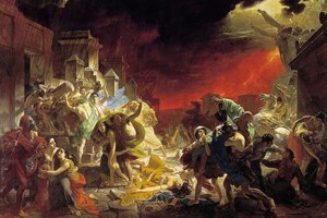 The eruption of Vesuvius in AD 79. Event reconstruction.
