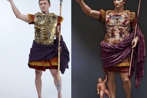 Final Augustus of Prima Porta reconstruction by Legio X Fretensis.