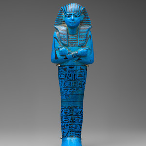 Shabti of Seti I. Dynasty 19, ca. 1294-1279 BC; Metropolitan Museum of Art.