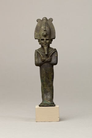 Фигура Осириса. Поздний период - птолемеевское время, 664-30 годы до н. э.; Metropolitan Museum of Art.