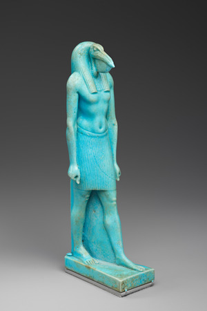 Шагающий Тот в облике ибиса. Птолемеевское время, 332-30 годы до н. э.; Metropolitan Museum of Art.
