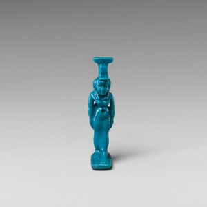Nephthys amulet. Ptolemaic Period, 332-30 BC; Metropolitan Museum of Art.