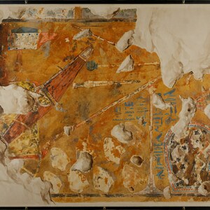Колесница и оружие в гробнице Кенамуна, время Аменхотепа II. Metropolitan Museum of Art.