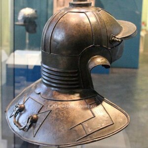 Imperial Italic H helmet from Niedermomter, late 2nd-early 3rd century AD Rhenish Museum of Local Lore, Bonn, Germany.