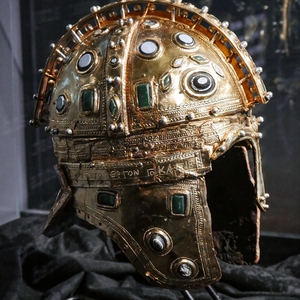 Berksovo I helmet type. Vojvodina Museum, Serbia, 4th century