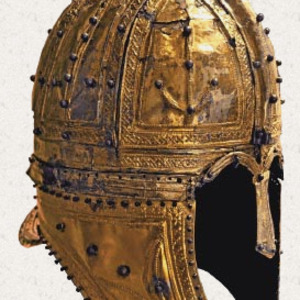 Dernet helmet, mid-4th century, Leiden Museum