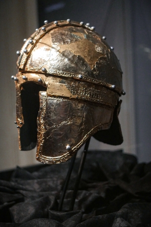 Berk'sovo helmet from Yarak. Vojvodina Museum, Serbia. 4th century