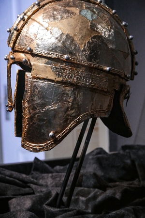 Berk'sovo helmet from Yarak. Vojvodina Museum, Serbia. 4th century