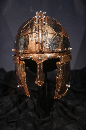 Berk'sovo helmet from Yarak. Vojvodina Museum, Serbia. 4th century