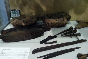 Metal finds from Trimontium: equipment fittings, tools and objects from the garrison environment. Roman period; Trimontium Museum, Melrose.
