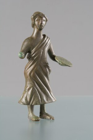 Бронзовая статуэтка из Эде-Велдхёйзен. Римский период; Museum Het Valkhof, Неймеген.