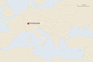 Карта расположения: Виндонисса. Точка отмечает место античного памятника или основного археологического комплекса.
