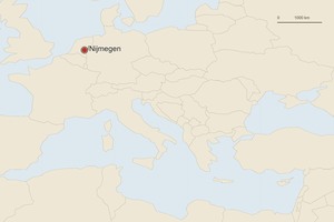 Карта расположения: Неймеген / Noviomagus. Точка отмечает место античного памятника или основного археологического комплекса.