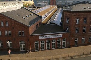 Museum für Antike Schifffahrt complex in a former industrial building in southern Mainz.