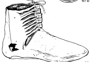 Drawing of the Mainz model used as a guide for the form.