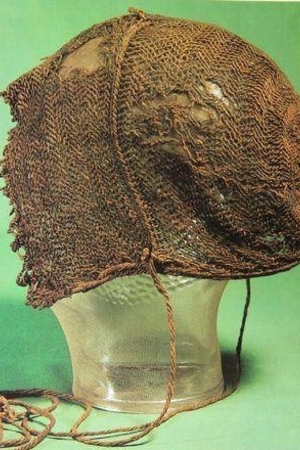 Cap from Bredmose / Arden Woman on a mount, general view. Denmark, National Museum, Bronze Age.