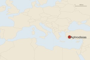 Карта расположения: Афродисиада. Точка отмечает место античного памятника или основного археологического комплекса.