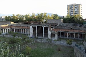 Оплонтис: I08 217 Oplontis; визуальный источник по памятнику, римский период, горизонт извержения 79 года н.э..