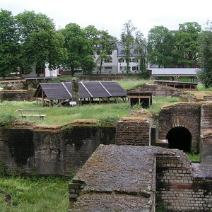 Trier / Augusta Treverorum: Trier Barbarathermen; visual evidence for the site, Roman period, archaeological site or museum context.