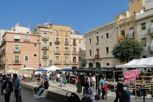 Tarraco / Tarragona: Plaza del Forum, Tarragona; visual evidence for the site, Roman period, archaeological site or museum context.