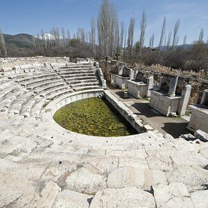 Aphrodisias: Aphrodisias bouleuterion 4519; visual evidence for the site, Roman period, archaeological site or museum context.