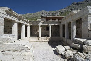 Сагаласс: Sagalassos Fountain House in 2012 2513; визуальный источник по памятнику, римский период, археологическая зона или музейный контекст.