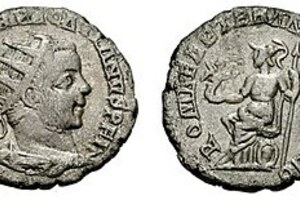 Viminacium: Antoninianus-Pacatianus-1001-RIC 0006cf; visual evidence for the site, Roman period, archaeological site or museum context.