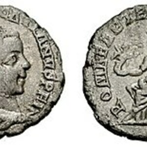 Виминациум: Antoninianus-Pacatianus-1001-RIC 0006cf; визуальный источник по памятнику, римский период, археологическая зона или музейный контекст.