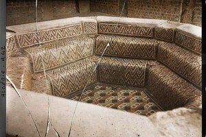 Тимгад / Thamugadi: La cuve du Baptistère; визуальный источник по памятнику, римский период, археологическая зона или музейный контекст.
