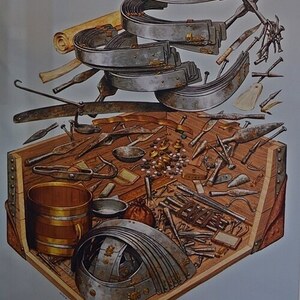 Corbridge / Coria: Corbridge hoard artists impression; material-culture object or museum find connected with the site, Roman period or local archaeological context.