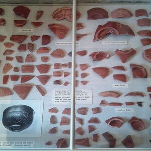 Тримонтиум / Ньюстед: Trimontium pottery fragments Melrose Abbey 20140527; предмет материальной культуры или музейная находка, связанный с памятником, римский период или локальный археологический контекст.