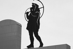 Виндонисса: Silhouette Legionär Porta Decumana Vindonissa; археологический вид, находка или музейный контекст, связанный с памятником, римский период или локальный археологический контекст.