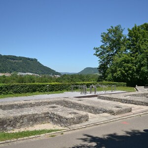 Виндонисса: Vindonissa-Porta-Decumana-02; археологический вид, находка или музейный контекст, связанный с памятником, римский период или локальный археологический контекст.