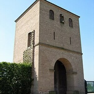 Колония Ульпия Траяна / Ксантен: Main gate (archaeological park Xanten, Germany, 2005-04-23); археологический вид, находка или музейный контекст, связанный с памятником, римский период или локальный археологический контекст.