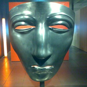Kalkriese: MaskeMuseumKalkriese; material-culture object or museum find connected with the site, Roman period or local archaeological context.