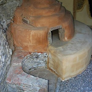 Augusta Raurica: Picswiss BL-44-09; archaeological view, find or museum context connected with the site, Roman period or local archaeological context.