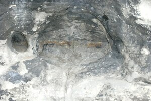 Трир / Augusta Treverorum: Detail wall Porta Nigra 2; археологический вид, находка или музейный контекст, связанный с памятником, римский период или локальный археологический контекст.