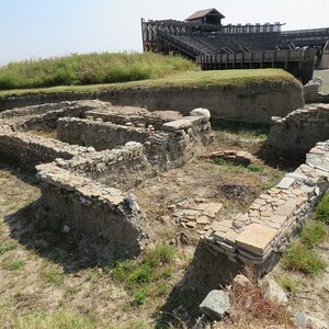 Виминациум: Amphitheater in Viminacium, 2018, 05; археологический вид, находка или музейный контекст, связанный с памятником, римский период или локальный археологический контекст.