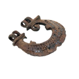 Belt buckle from Burnum, Roman Dalmatia; first century CE.