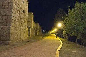 Августа Эмерита / Мерида: Spain-Merida-Spain-Merida-Puente Romano-P1250189; археологический вид, находка или музейный контекст, связанный с памятником, римский период или локальный археологический контекст.