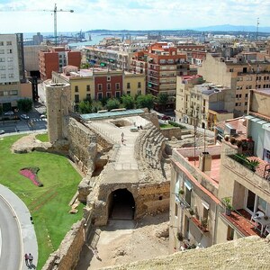 Таррако / Таррагона: Roman circus of Tarraco 01; археологический вид, находка или музейный контекст, связанный с памятником, римский период или локальный археологический контекст.