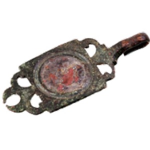 Apron strap-end from Burnum, Roman Dalmatia; first century CE.
