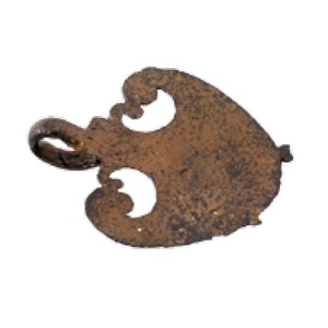 Apron strap-end from Burnum, Roman Dalmatia; first century CE.