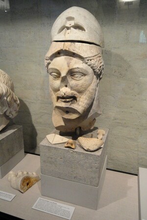 Head of Miltiades Glyptothek Munich. Object from the collection: Glyptothek and State Collections of Antiquities, Munich.