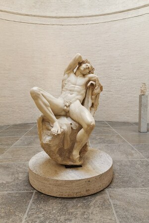 Sculpture at Glyptothek museum, Munich 09. Object from the collection: Glyptothek and State Collections of Antiquities, Munich.
