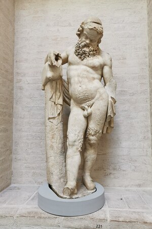 Sculpture at Glyptothek museum, Munich 12. Object from the collection: Glyptothek and State Collections of Antiquities, Munich.