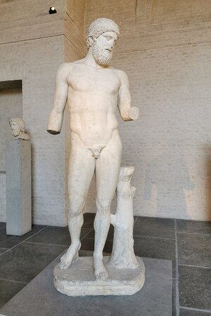 Sculpture at Glyptothek museum, Munich 13. Object from the collection: Glyptothek and State Collections of Antiquities, Munich.