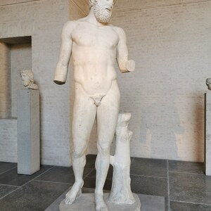 Sculpture at Glyptothek museum, Munich 13. Object from the collection: Glyptothek and State Collections of Antiquities, Munich.