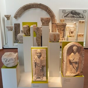 Rheinisches Landesmuseum Trier: 2018 Rheinisches Landesmuseum Trier, romanische Bauskulpturen 01.